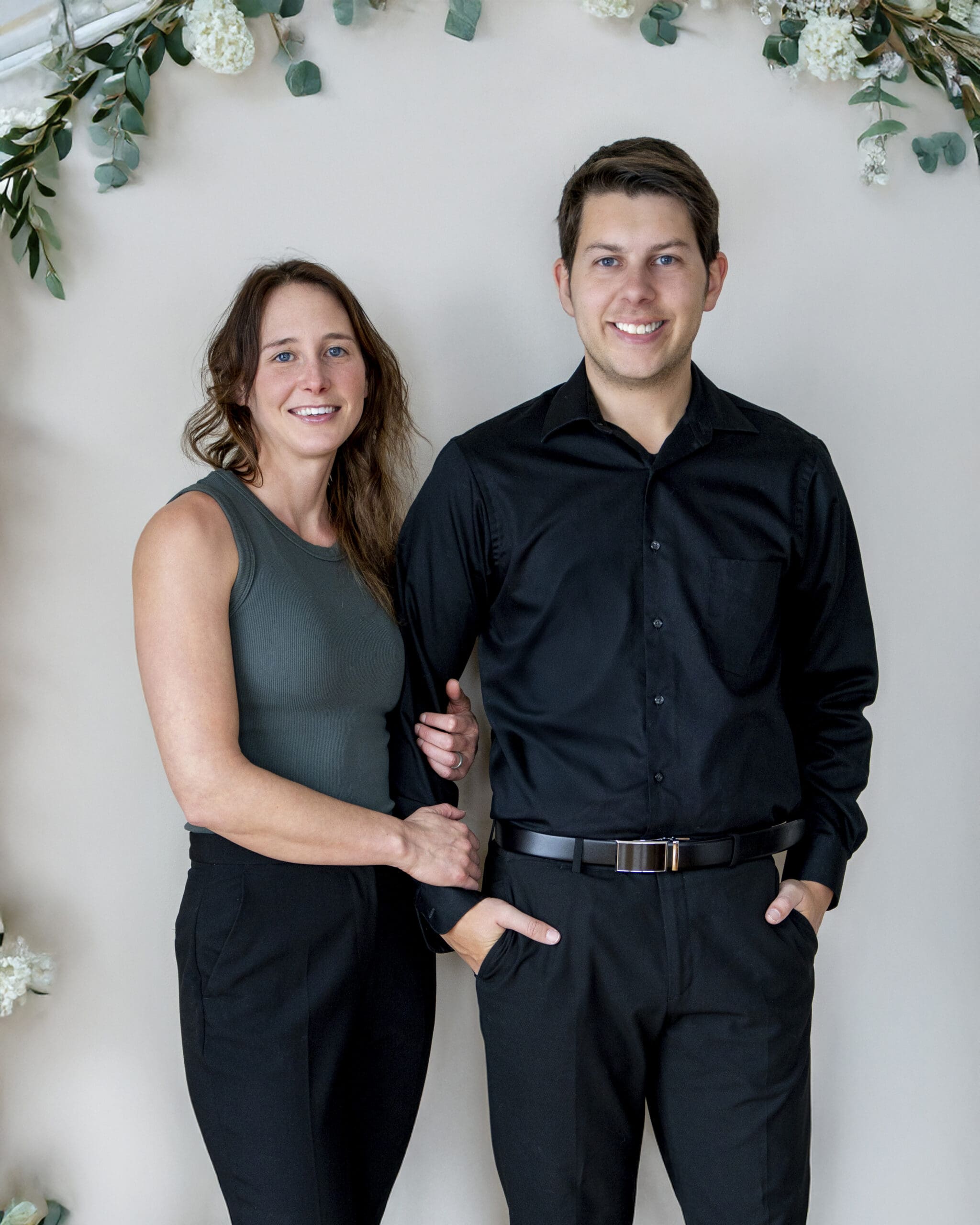 Matt and Sarah, owners of Unscripted Wedding Co.