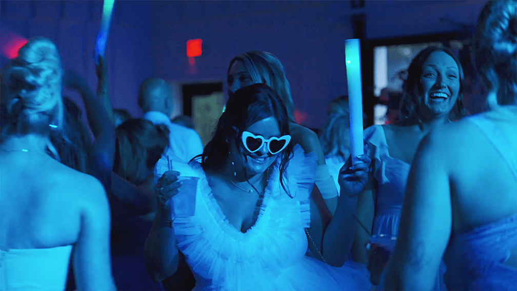 Wedding reception at The Pines Event Center in Fargo, ND. 